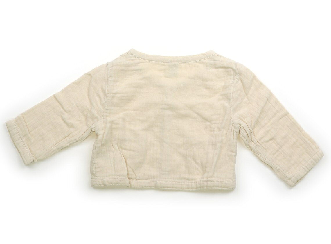 プチバトー PETIT BATEAU カーディガン 80 女の子 ベージュ 子供服 ベビー服 キッズ アウトレット ユーズド 【中古】キッズ・ベビー・マタニティ - 2