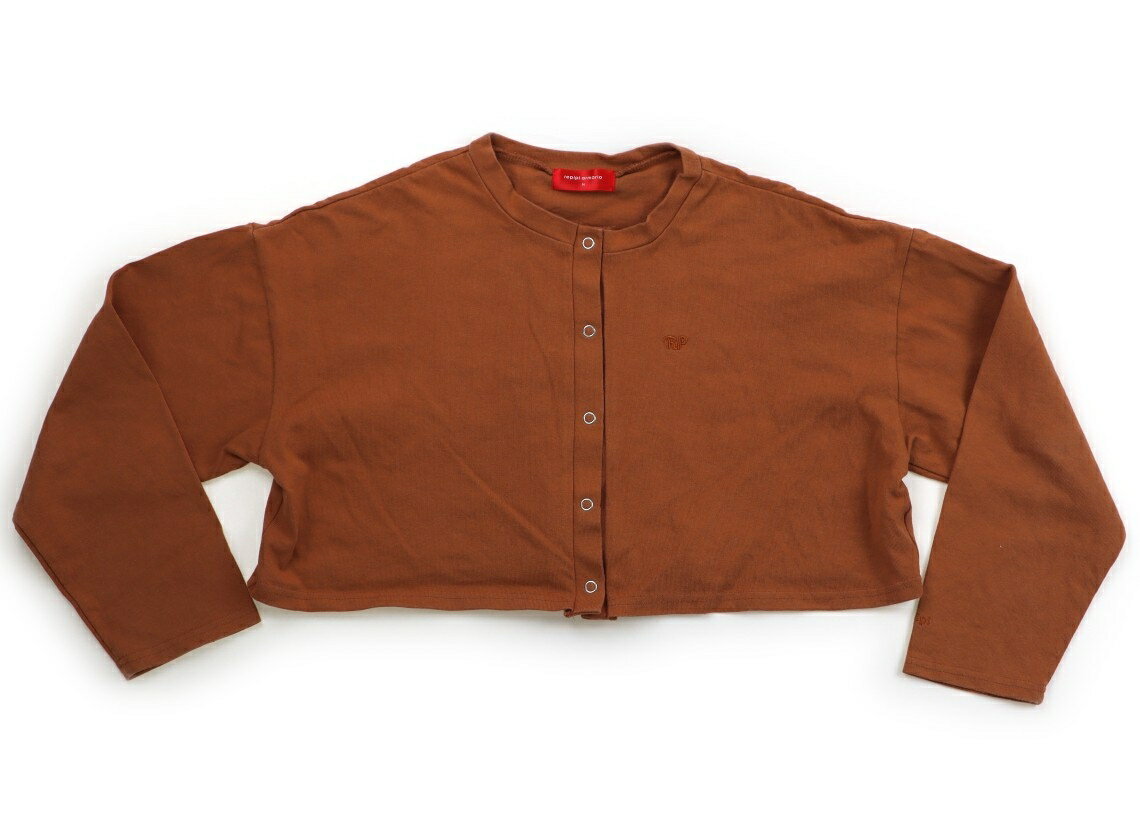 　ブランド 　repipi armario(レピピアルマリオ) 　カテゴリー 　カーディガン 　サイズ 　150サイズ 　色 　ライトブラウン 　状態 　★★★ 　記名 　なし 　ジャンル 　Girl 実際のサイズ表記はMで、厚手のカットソ...