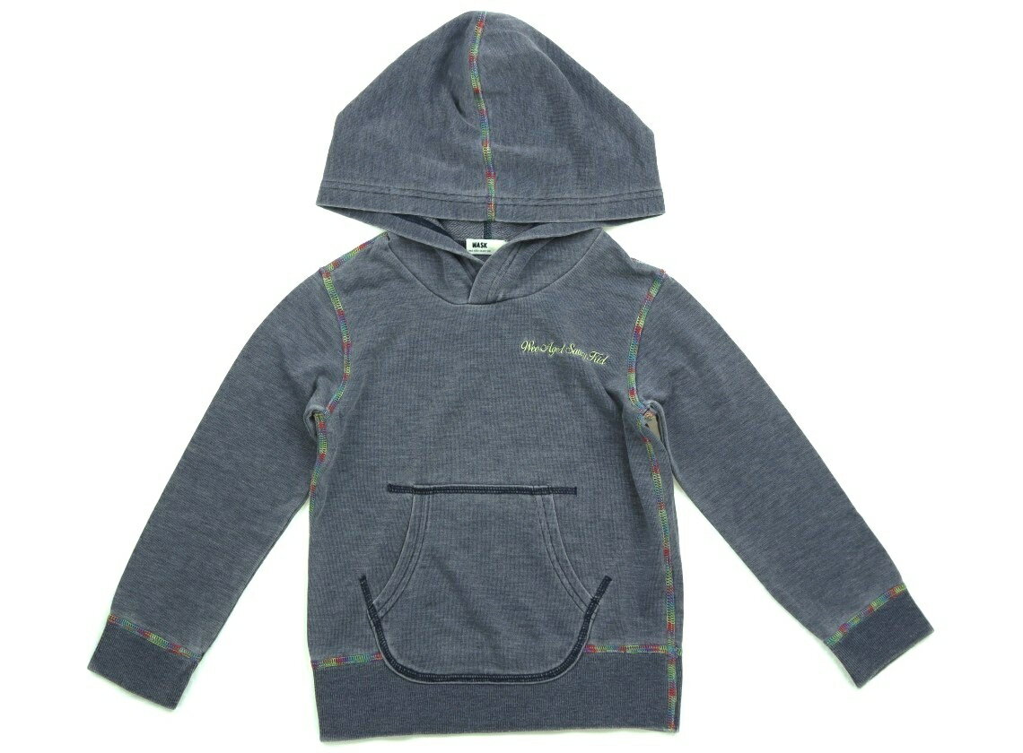 ワスク WASK パーカー 110 男の子 ブルーグレー 子供服 ベビー服 キッズ アウトレット ユーズド 【中古】キッズ・ベビー・マタニティ