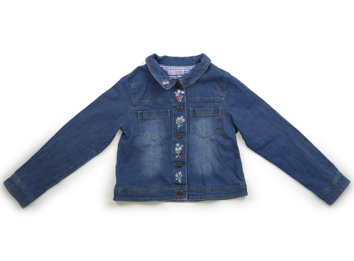 メゾピアノ mezzo piano ブルゾン・Gジャン 140 女の子 ブルー 子供服 ベビー服 キッズ アウトレット ユーズド 【中古】キッズ・ベビー・マタニ...