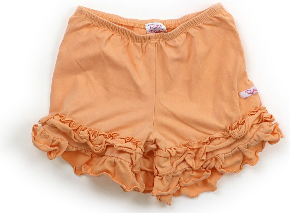 Rakuten - ラッフルバッツ Ruffle Butts ショートパンツ 110 女の子 ライトオレンジ 子供服 ベビー服 キッズ アウトレット ユーズド 【中古】キッズ・ベビー・マタニティ