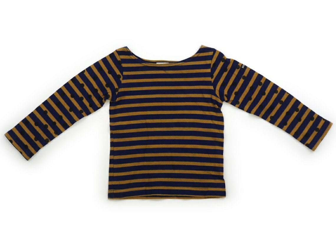 　ブランド 　BREEZE(ブリーズ) 　カテゴリー 　Tシャツ・カットソー 　サイズ 　100サイズ 　色 　ベージュ・ネイビー 　状態 　★★★ 　記名 　なし 　ジャンル 　Boy 品質タグにシールはがし跡のノリ残りあり。全体に毛羽立ちあり。 ＊【状態】【サイズ】に関しての詳しい説明はこちら