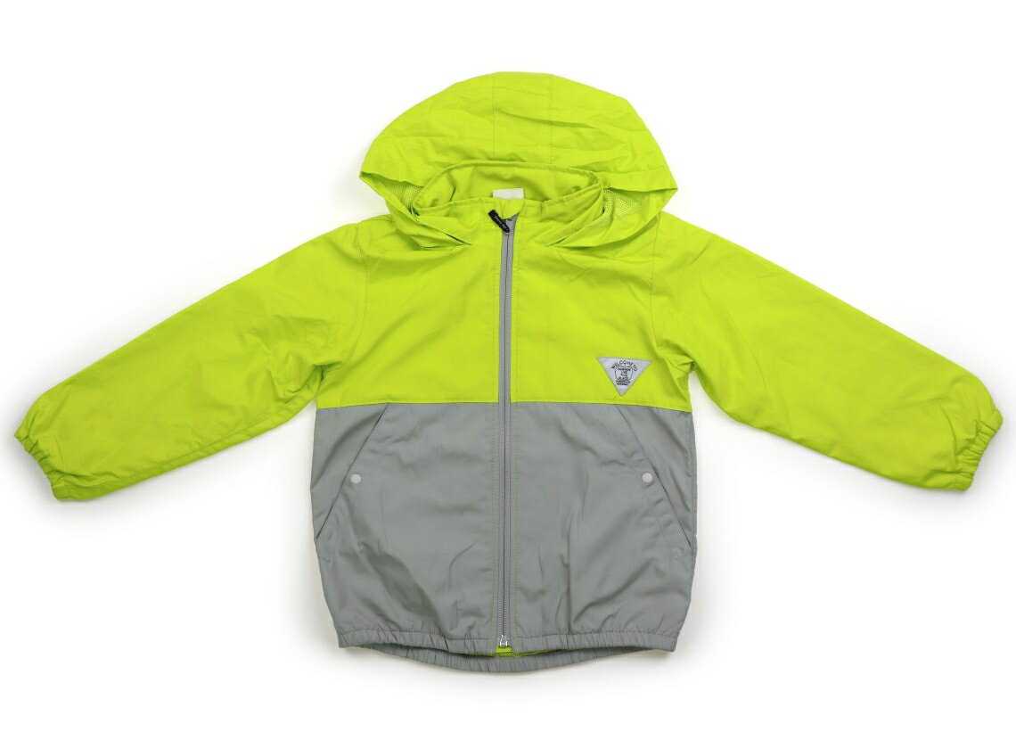 ブリーズ BREEZE ブルゾン・Gジャン 120 男の子 蛍光グリーン・グレー 子供服 ベビー服 キッズ アウトレット ユーズド 【中古】キッズ・ベビー・マタ...