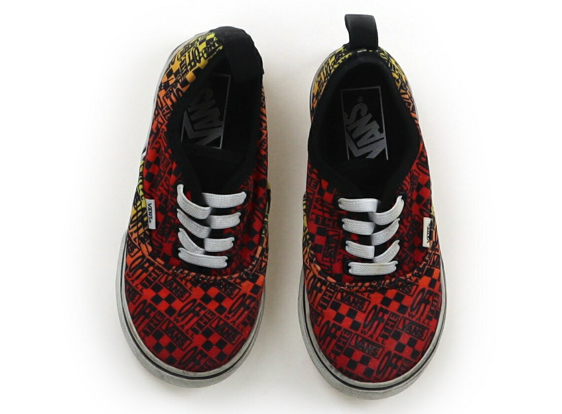 ヴァンズ VANS フラットシューズ・スリッポン 靴15cm〜 男の子 レッド・イエロー・...