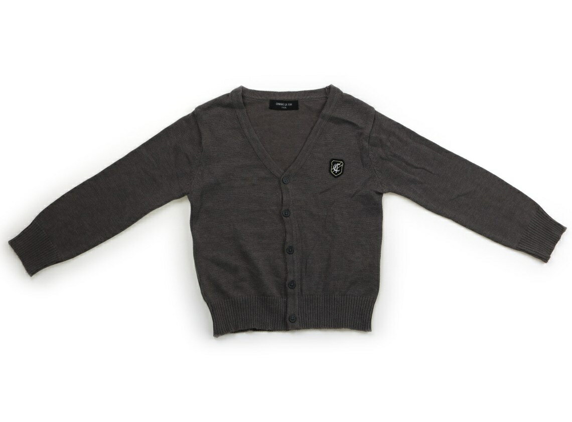コムサイズム COMME CA ISM カーディガン 110 男の子 ダークグレー 子供服 ベビー服 キッズ アウトレット ユーズド 【中古】キッズ・ベビー・マタニティ