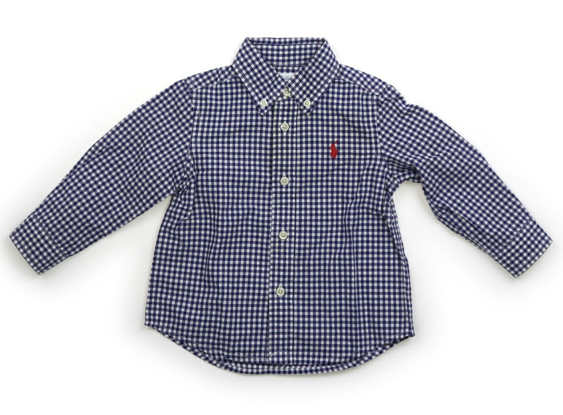 其它 - ラルフローレン Ralph Lauren シャツ・ブラウス 80 男の子 ブルー・ホワイト 子供服 ベビー服 キッズ アウトレット ユーズド 【中古】キッズ・ベビー・マタニティ