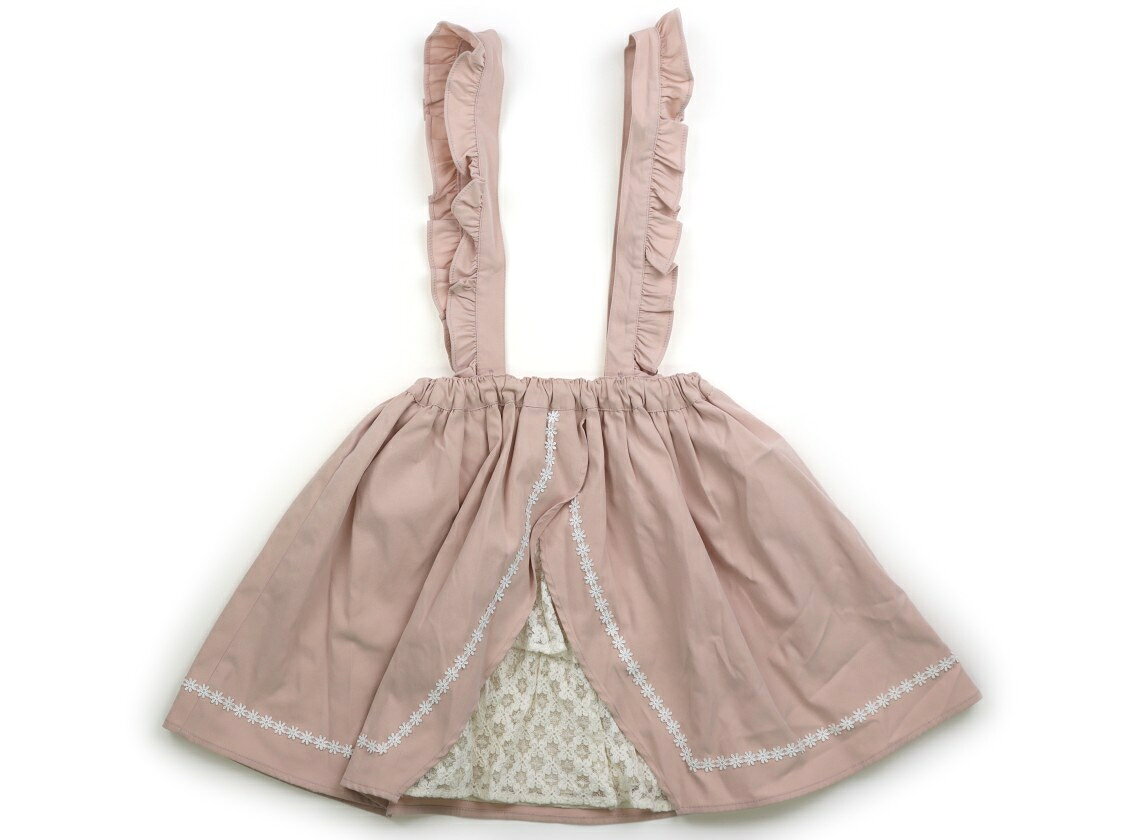 アクシーズファムキッズ axes femme KIDS ジャンパースカート 130 女の子 くすみピ...