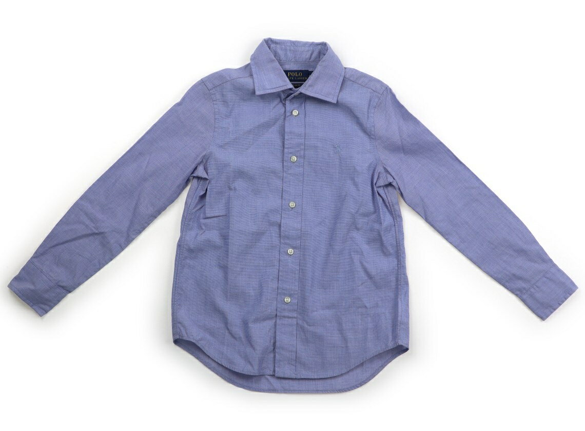 ポロラルフローレン POLO RALPH LAUREN シャツ・ブラウス 120 男の子 ブルー 子供服 ベビー服 キッズ アウトレット ユーズド 【中古】キッズ・ベビー・マタニティ