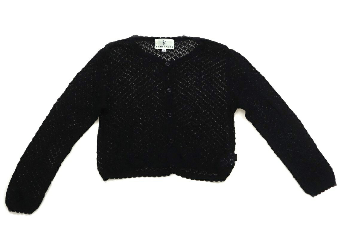 組曲 Kumikyoku カーディガン 100 女の子 黒 子供服 ベビー服 キッズ アウトレット ユーズド 【中古】キッズ・ベビー・マタニティ