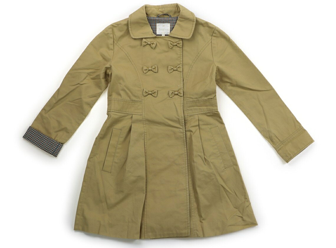 ニットプランナー(KP) Knit Planner(KP) コート・ジャンパー 140 女の子 ベージュ 子供服 ベビー服 キッズ アウトレット ユーズド 【中...