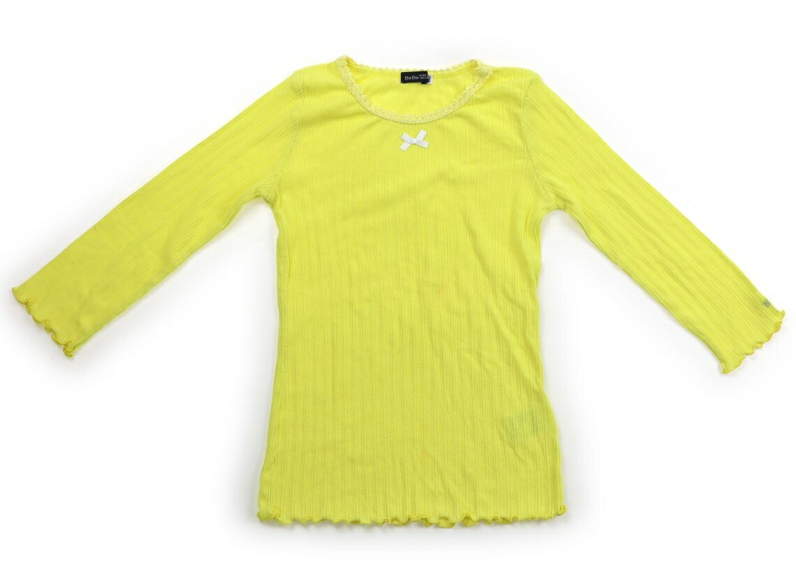 べべ BeBe Tシャツ・カットソー 140 女の子 レモンイエロー 子供服 ベビー服 キッズ アウトレット ユーズド 【中古】キッズ・ベビー・マタニティ