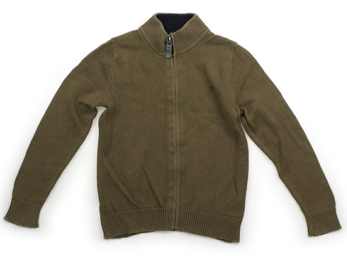 プチバトー PETIT BATEAU カーディガン 120 男の子 モカ 子供服 ベビー服 キッズ アウトレット ユーズド 【中古】キッズ・ベビー・マタニティ