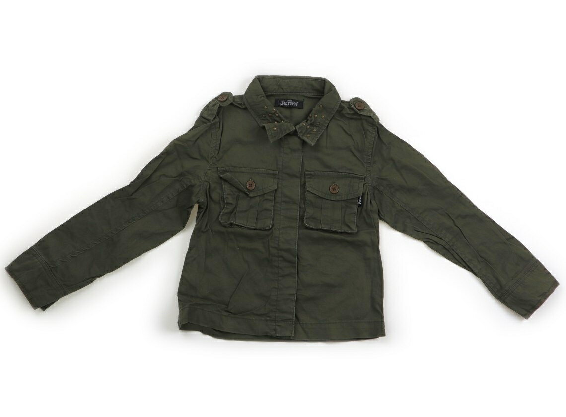ジェニィ JENNI シャツ・ブラウス 120 女の子 カーキ 子供服 ベビー服 キッズ アウトレット ユーズド ..