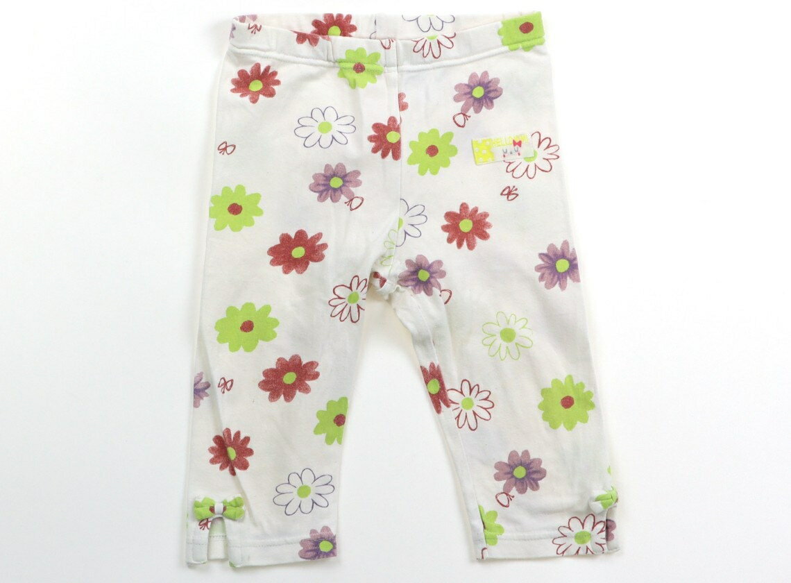 ニットプランナー（KP） Knit Planner(KP) レギンス 100 女の子 生成り・花柄 子供服 ベビー服 キッズ アウトレット ユーズド 【中古】キッズ・ベビー・マタニティ