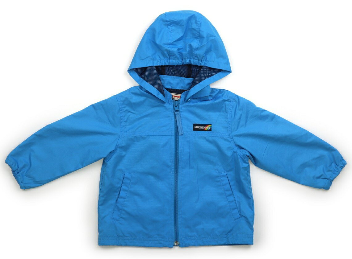 ミキハウス miki HOUSE ブルゾン・Gジャン 90 男の子 サックスブルー 子供服 ベビー服 キッズ アウトレット ユーズド 【中古】キッズ・ベビー・マ...