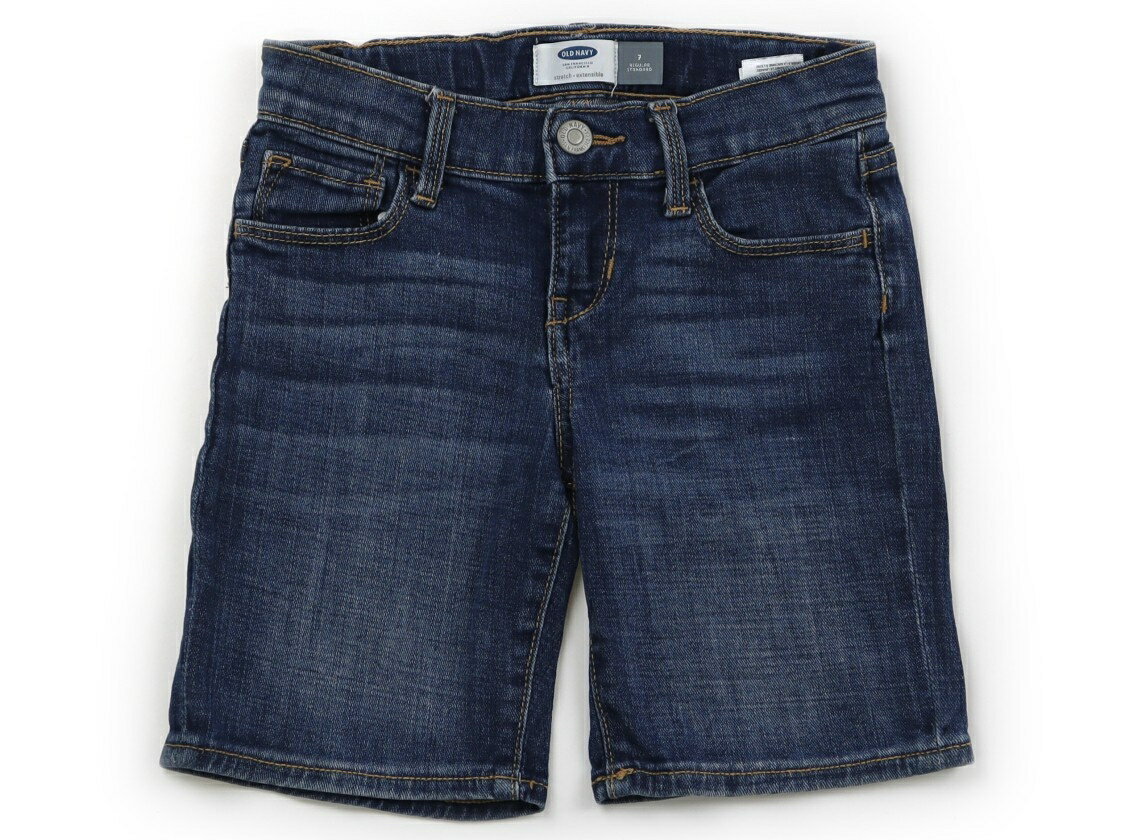 　ブランド 　OLDNAVY(オールドネイビー) 　カテゴリー 　ハーフパンツ 　サイズ 　120サイズ 　色 　ブルー 　状態 　★★★ 　記名 　あり（タグ） 　ジャンル 　Boy 7サイズ表記。デニム地で、ウエストはサイズ調整ゴムが付...