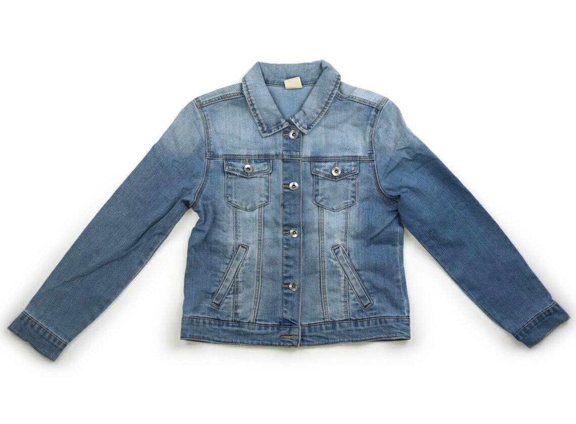 ザラ ZARA ブルゾン・Gジャン 150 男の子 ウォッシュライトブルー 子供服 ベビー服 キッズ アウトレット ユーズド 【中古】キッズ・ベビー・マタニティ