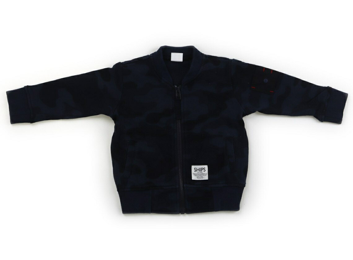 　ブランド 　SHIPS(シップス) 　カテゴリー 　ジップアップトレーナー 　サイズ 　80サイズ 　色 　ネイビー・迷彩柄 　状態 　★★★ 　記名 　なし 　ジャンル 　Boy 白っぽい色褪せと毛羽立ちがありますが、まだまだお使いいただけそうです。 ＊【状態】【サイズ】に関しての詳しい説明はこちら