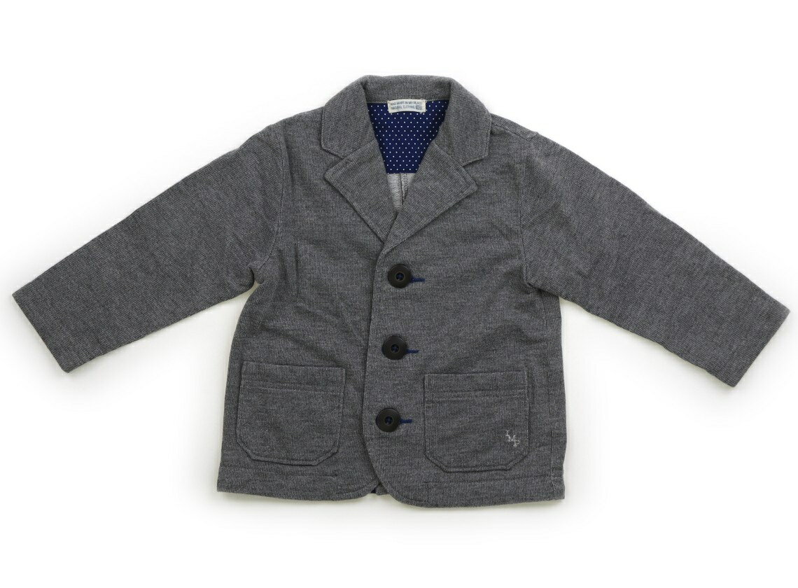 ラグマート Rag Mart ジャケット・ブレザー 90 男の子 グレー 子供服 ベビー服 キッズ アウトレット ユーズド 【中古】キッズ・ベビー・マタニティ