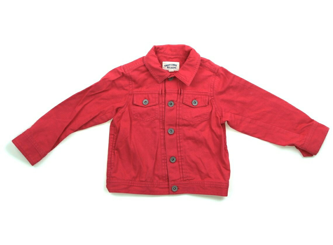 ユナイテッドアローズ UNITED ARROWS ブルゾン・Gジャン 110 女の子 ストロベリーレッド 子供服 ベビー服 キッズ アウトレット ユーズド 【中...