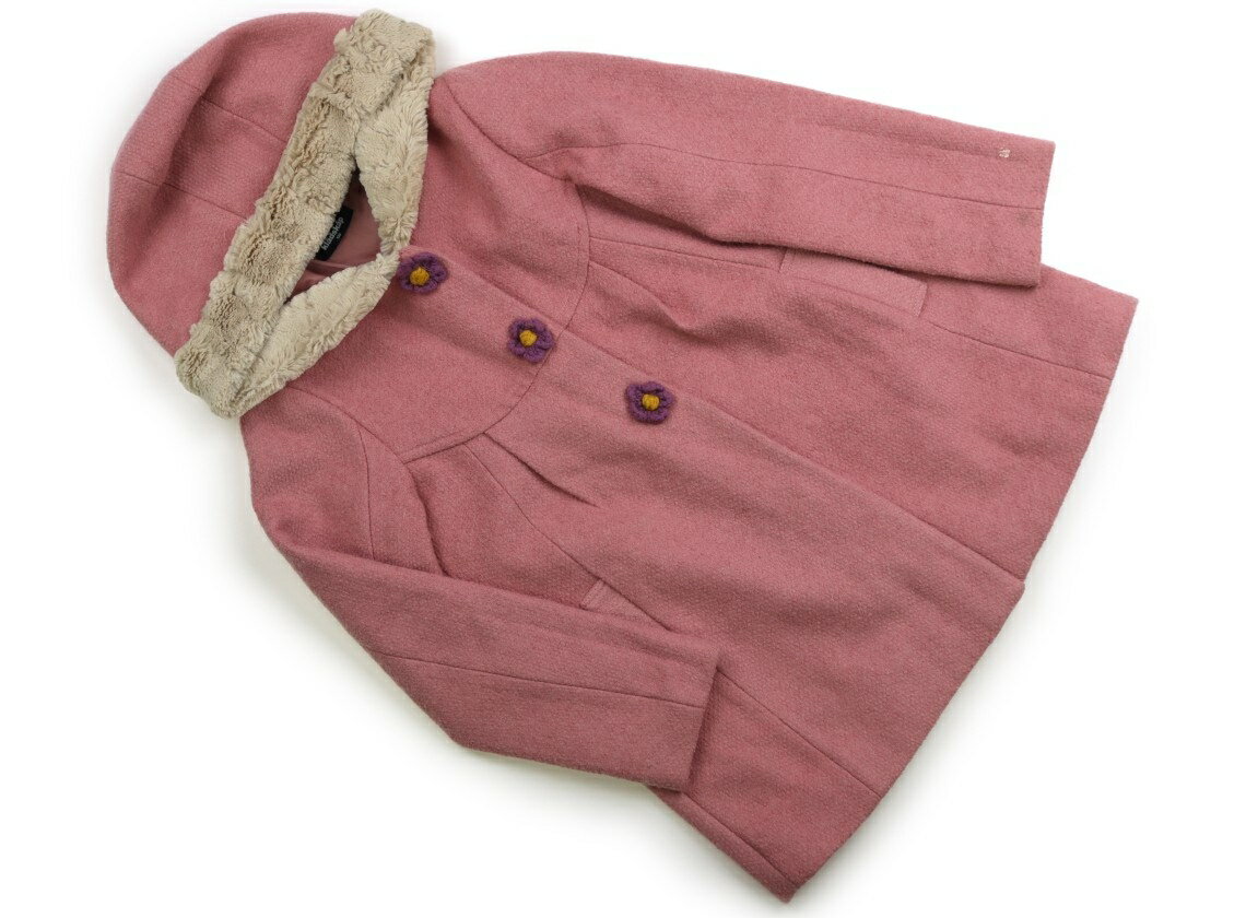 クレードスコープ kladskap コート・ジャンパー 130 女の子 ピンク 子供服 ベビー服 キッズ アウトレット ユーズド 【中古】キッズ・ベビー・マタニ...