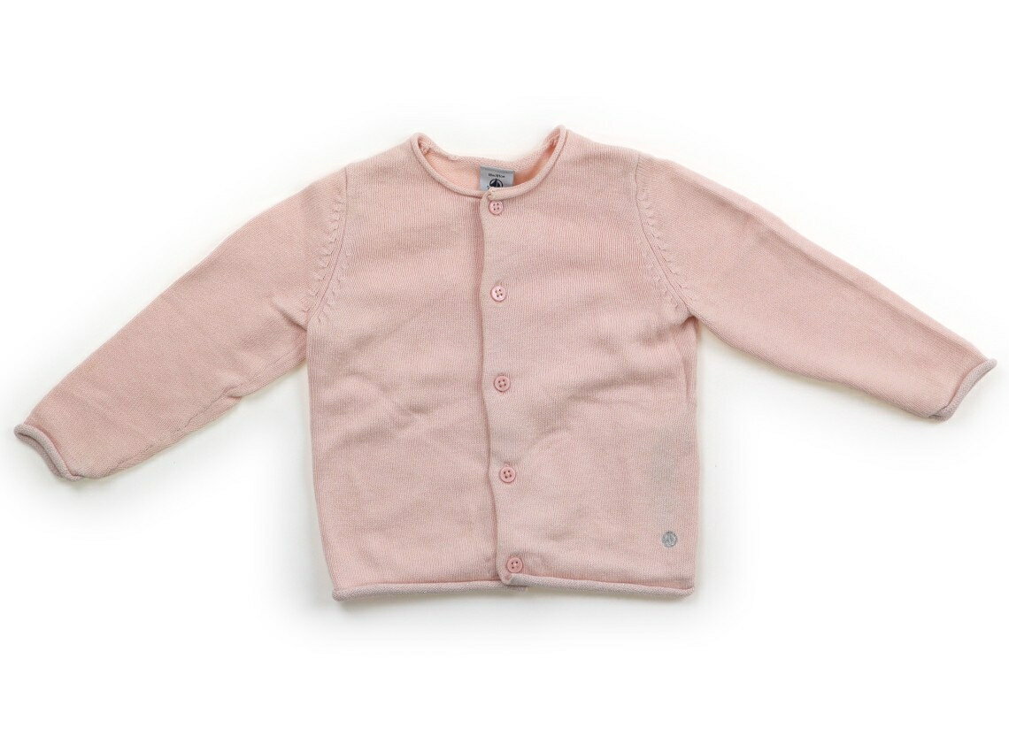 プチバトー PETIT BATEAU カーディガン 80 女の子 ピンク 子供服 ベビー服 キッズ アウトレット ユーズド 【中古】キッズ・ベビー・マタニティ