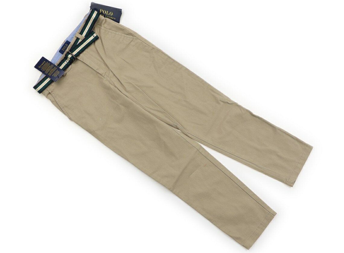 ポロラルフローレン POLO RALPH LAUREN パンツ 130 男の子 ベージュ 子供服 ベビー服 キッズ アウトレット ユーズド 【中古】キッズ・ベビー・マタニティ