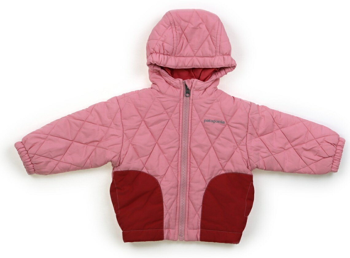 パタゴニア Patagonia コート・ジャンパー 60 女の子 ピンク、赤 子供服 ベビー服 キッズ アウトレット ユーズド 【中古】キッズ・ベビー・マタニテ...