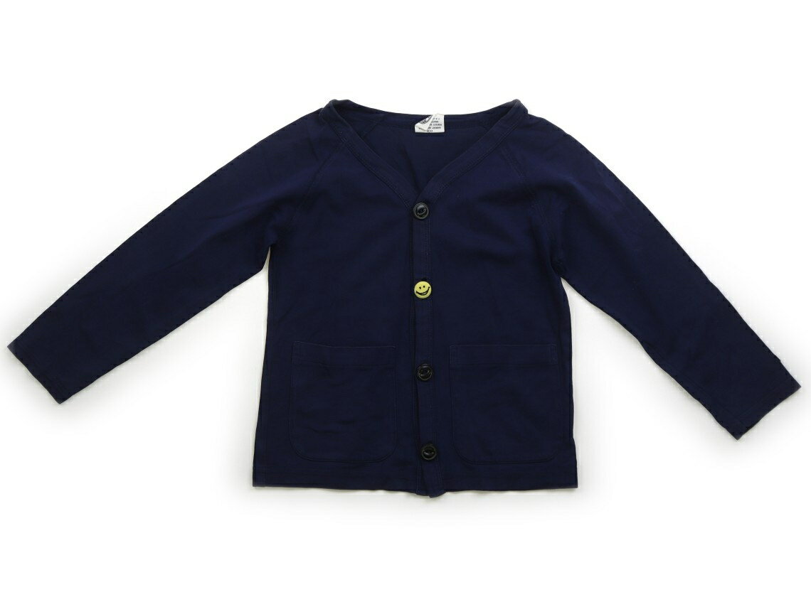 FOキッズ F.O.KIDS カーディガン 110 男の子 ネイビー 子供服 ベビー服 キッズ アウトレット ユーズド 【中古】キッズ・ベビー・マタニティ