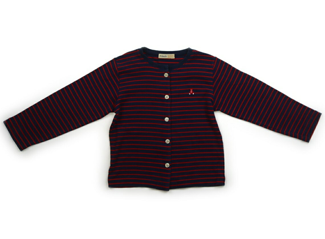 Rakuten - ファミリア familiar カーディガン 120 女の子 赤、紺 子供服 ベビー服 キッズ アウトレット ユーズド 【中古】キッズ・ベビー・マタニティ