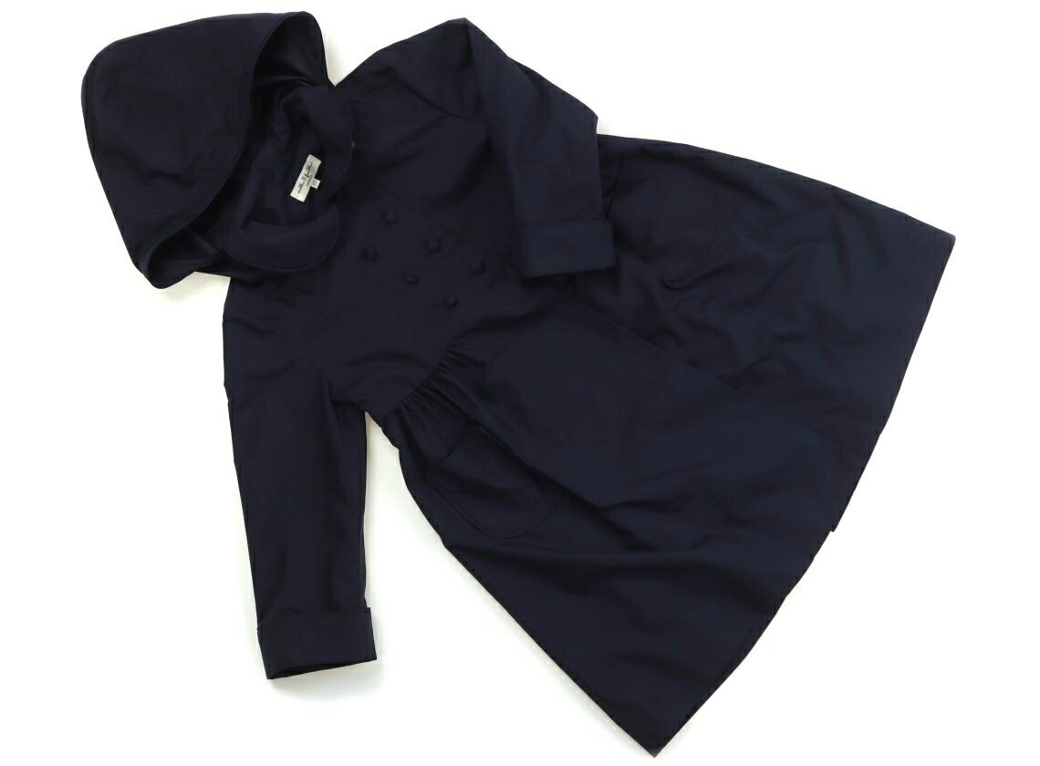 　ブランド 　SAYEGUSA(サヱグサ) 　カテゴリー 　コート・ジャンパー 　サイズ 　110サイズ 　色 　ダークネイビー 　状態 　★★ 　記名 　あり（タグ） 　ジャンル 　Girl ミルフィーユです。ポリエテル製、裏地はありませ...