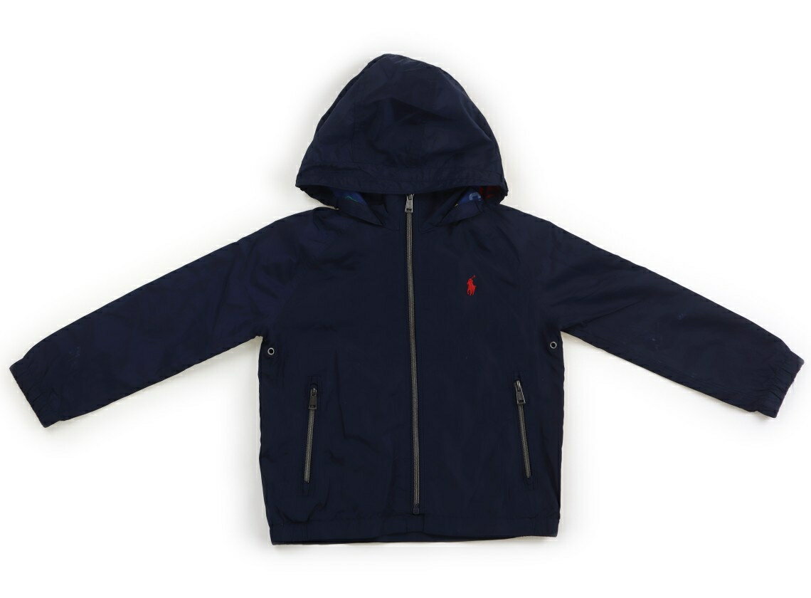 ポロラルフローレン POLO RALPH LAUREN ブルゾン・Gジャン 110 男の子 ネイビー 子供服 ベビー服 キッズ アウトレット ユーズド 【中古】...