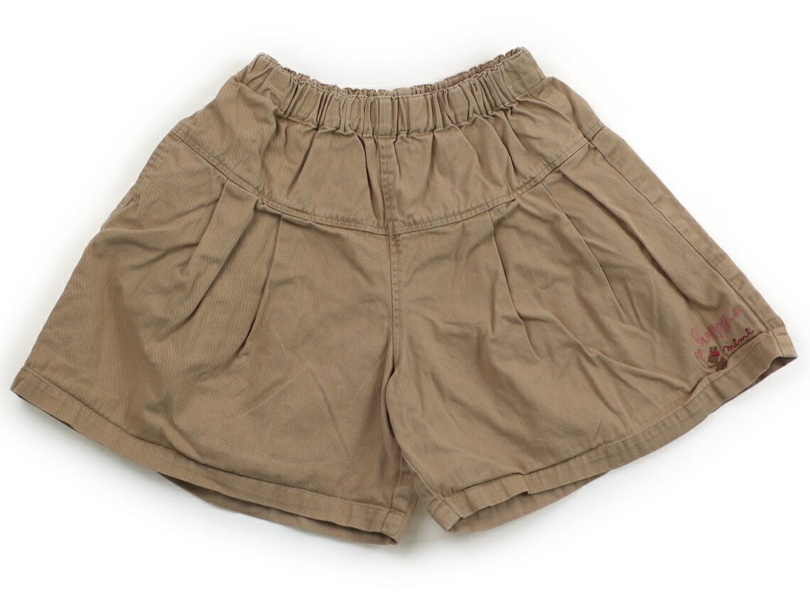 ニットプランナー（KP） Knit Planner(KP) キュロット 140 女の子 ベージュ・ピンク・うさぎ 子供服 ベ..