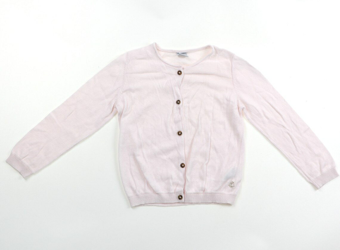 プチバトー PETIT BATEAU カーディガン 100 女の子 ライトピンク 子供服 ベビー服 キッズ アウトレット ユーズド 【中古】キッズ・ベビー・マタニティ