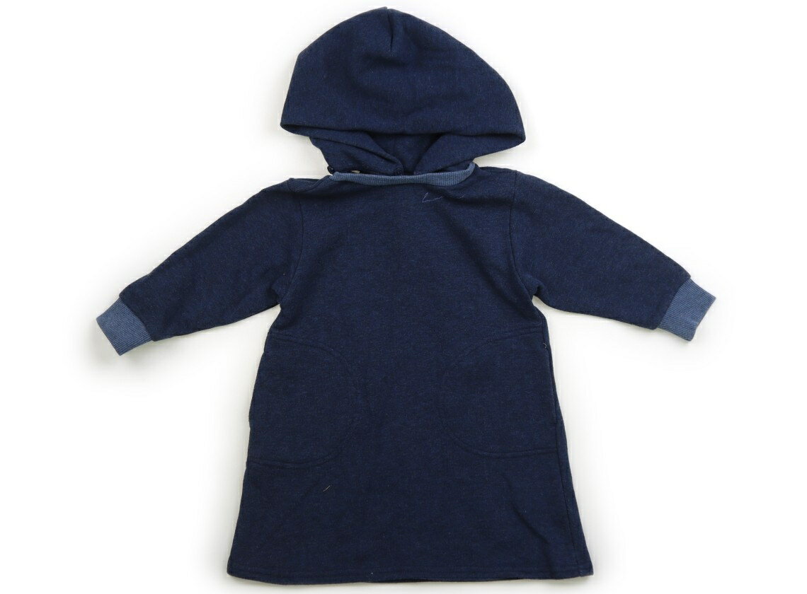 コムサイズム COMME CA ISM ワンピース 90 女の子 ネイビー 子供服 ベビー服 キッズ アウトレット ユーズド 【中古】キッズ・ベビー・マタニティ