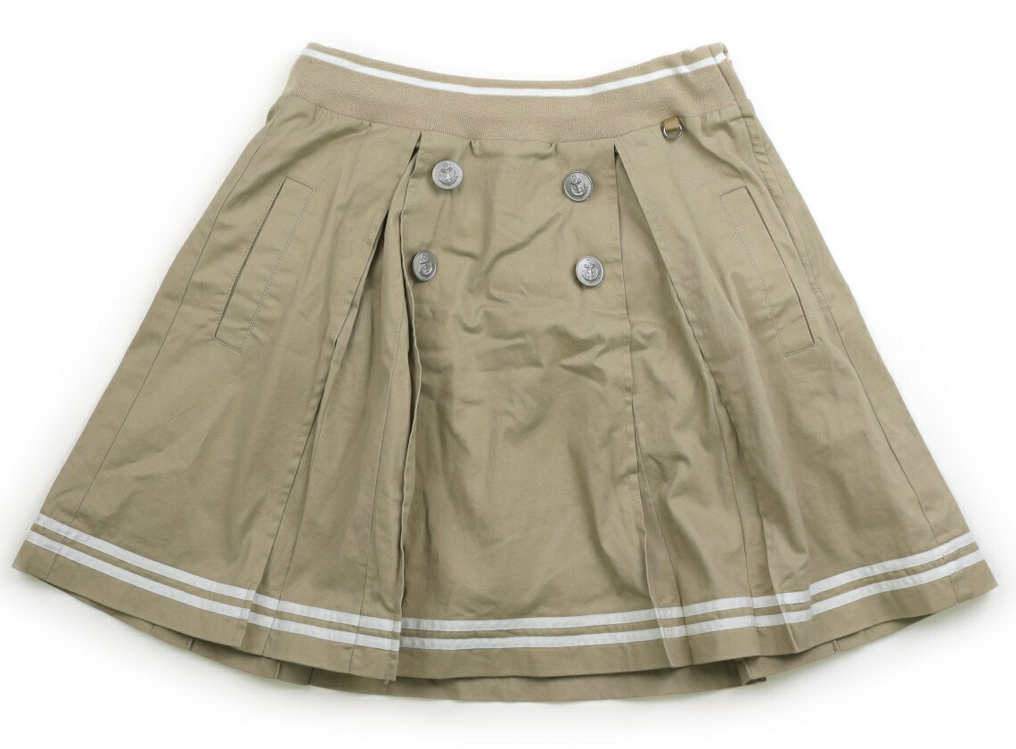ポンポネット pom ponette スカート 150 女の子 ベージュ 子供服 ベビー服 キッズ アウトレット ユーズド 【中古】キッズ・ベビー・マタニティ