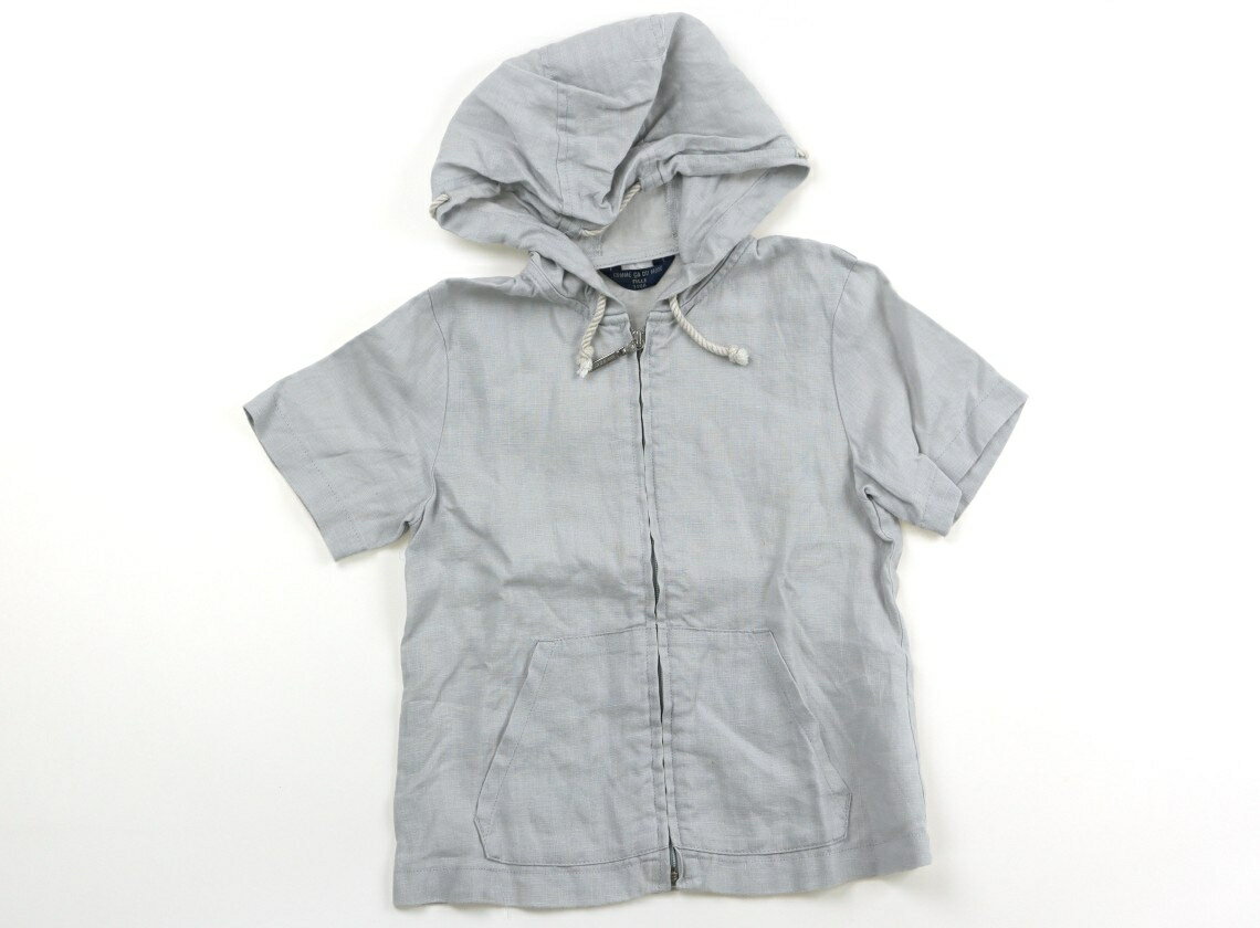 コムサデモード COMME CA DU MODE パーカー 110 男の子 ライトグレー 子供服 ベビー服 キッズ アウトレット ユーズド 【中古】キッズ・ベビー・マタニティ