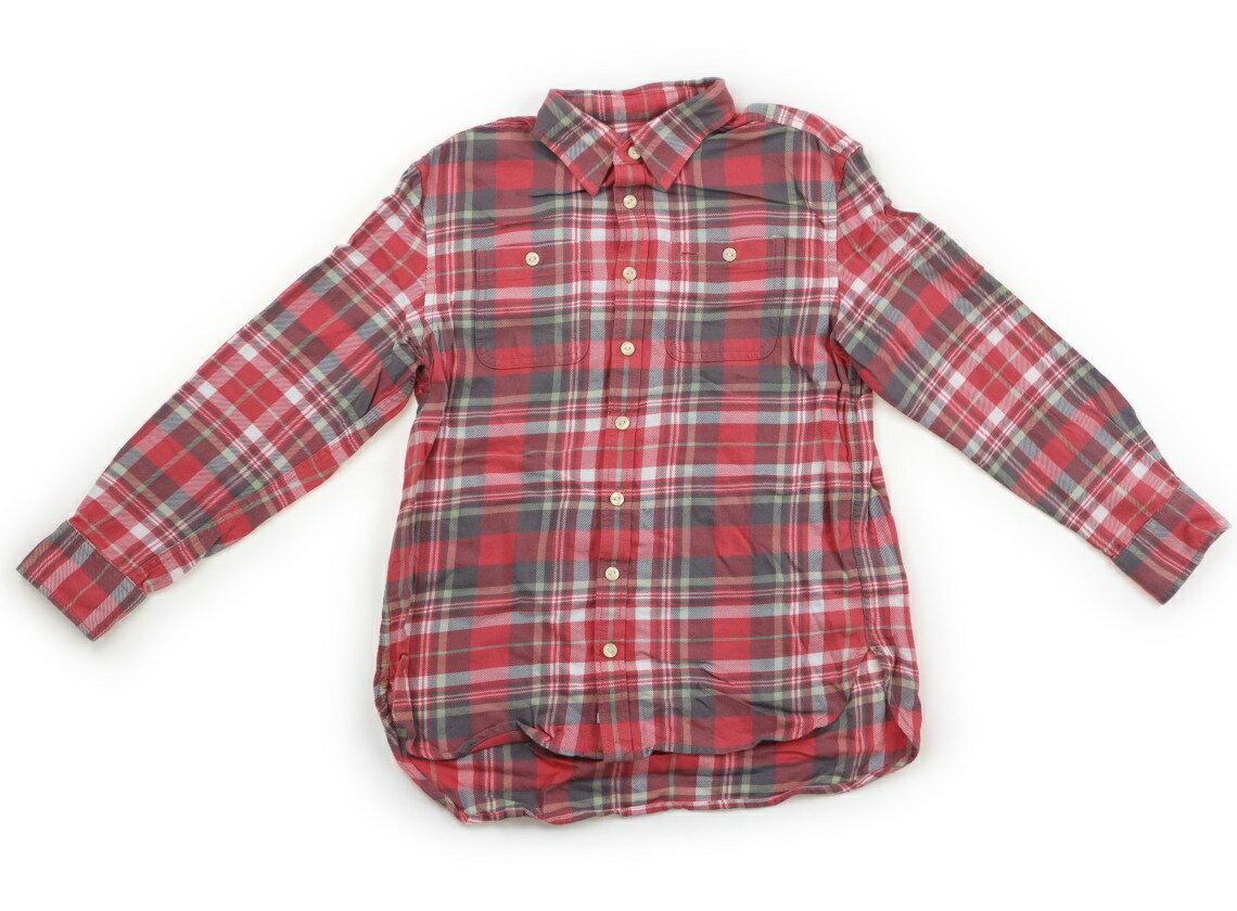 ポロラルフローレン POLO RALPH LAUREN シャツ・ブラウス 140 女の子 ピンクグレー系 子供服 ベビー服 キッズ アウトレット ユーズド 【中古】キッズ・ベビー・マタニティ