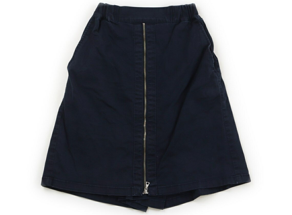 コムサフィユ COMME CA FILLE スカート 140 女の子 ネイビー 子供服 ベビー服 キッズ アウトレット ユーズド 【中古】キッズ・ベビー・マタニティ