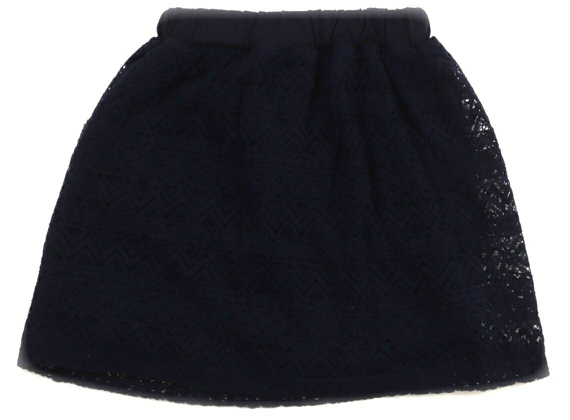 コムサイズム COMME CA ISM スカート 110 女の子 ネイビー 子供服 ベビー服 キッズ アウトレット ユーズド 【中古】キッズ・ベビー・マタニティ