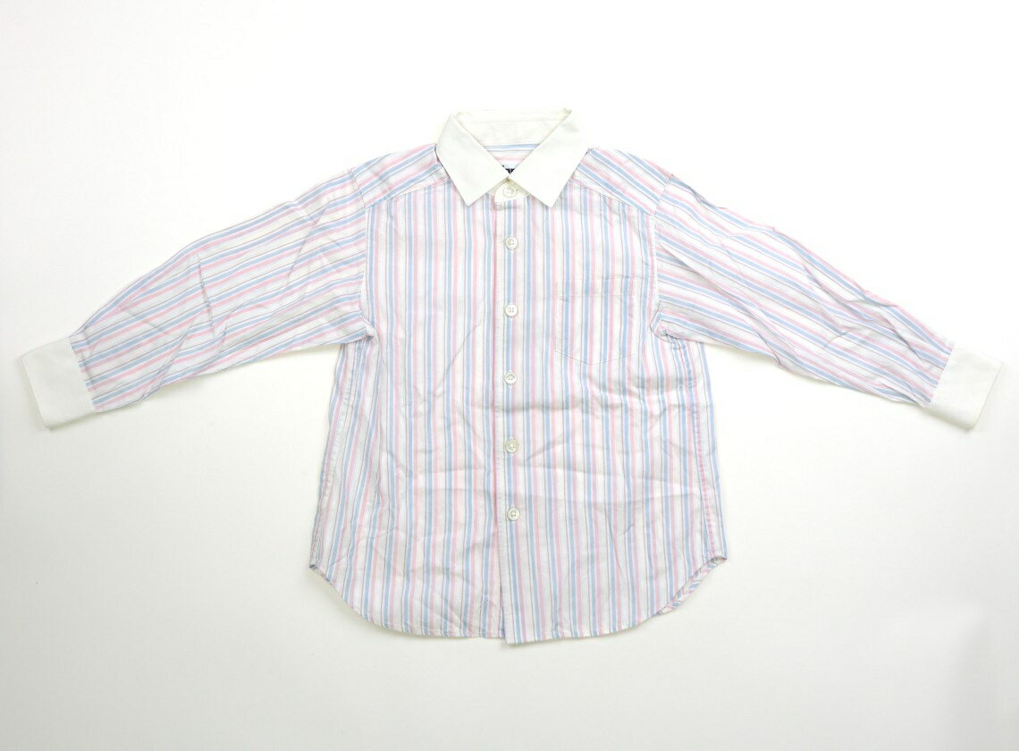 ファミリア familiar シャツ・ブラウス 110 男の子 ホワイト・ピンク・ブルー 子供服 ベビー服 キッズ アウトレット ユーズド 【中古】キッズ・ベビー・マタニティ