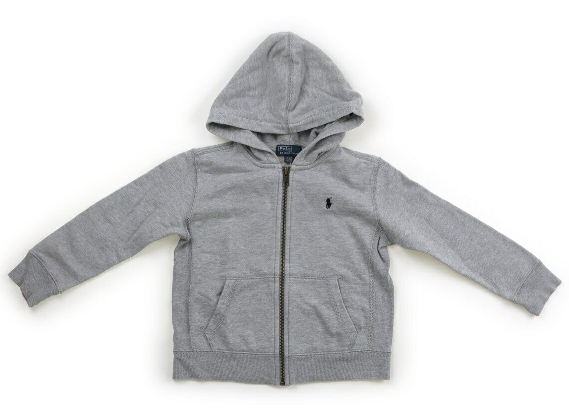 ポロラルフローレン POLO RALPH LAUREN パーカー 110 男の子 杢グレー 子供服 ベビー服 キッズ アウト..