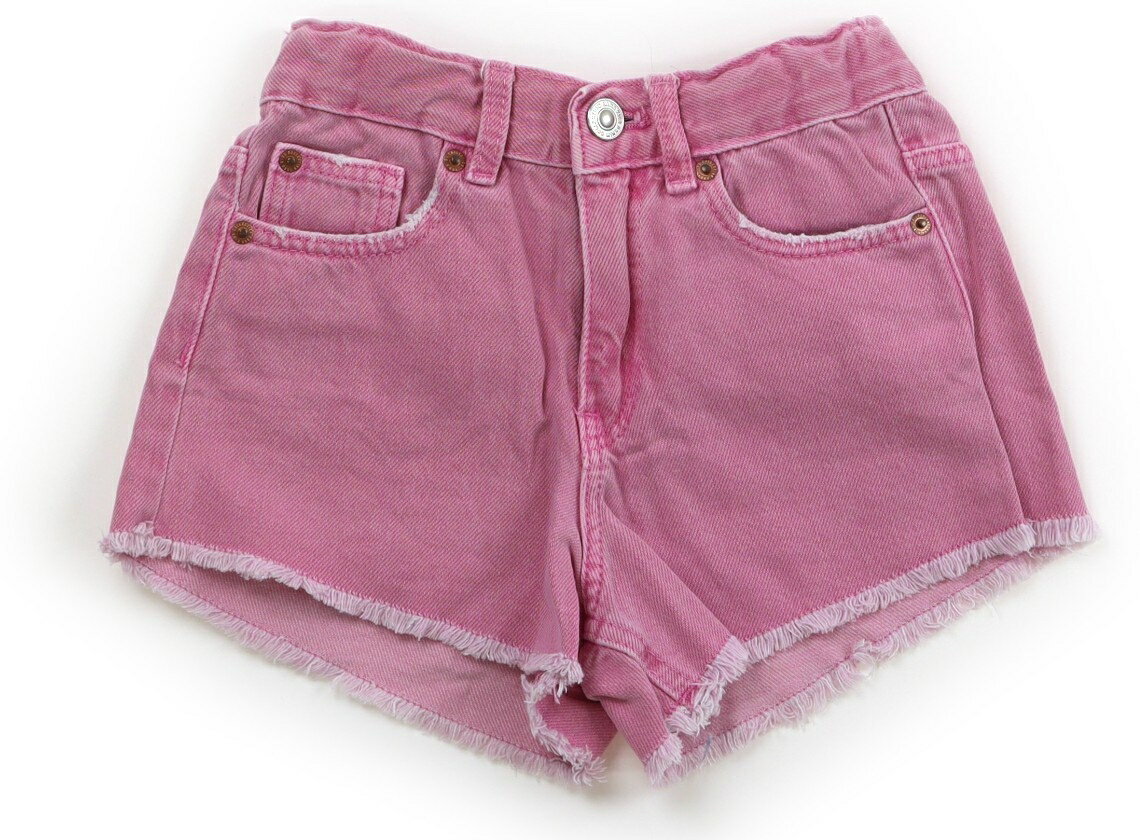 ザラ ZARA ショートパンツ 110 女の子 ピンク 子供服 ベビー服 キッズ アウトレット ユーズド 【中古】..