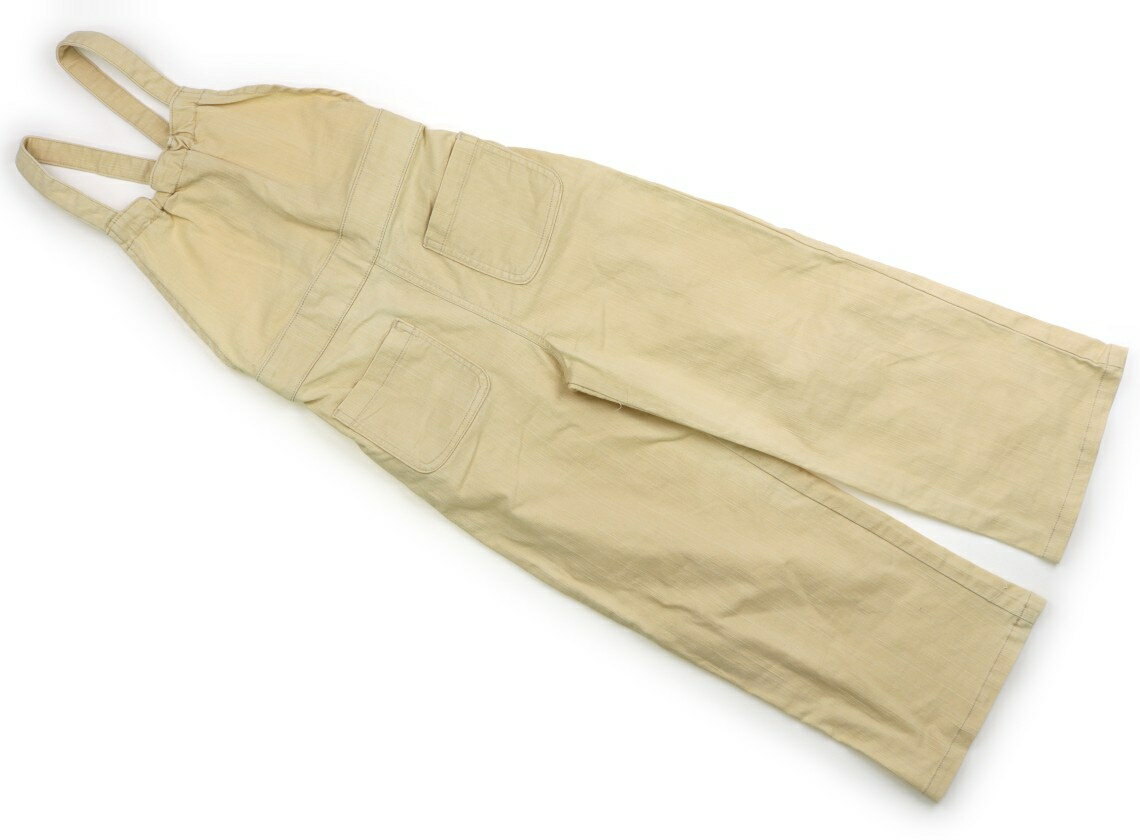 プティマイン petit main オーバーオール 130 女の子 エクリュ 子供服 ベビー服 キッズ アウトレット ユーズド 【中古】キッズ・ベビー・マタニティ