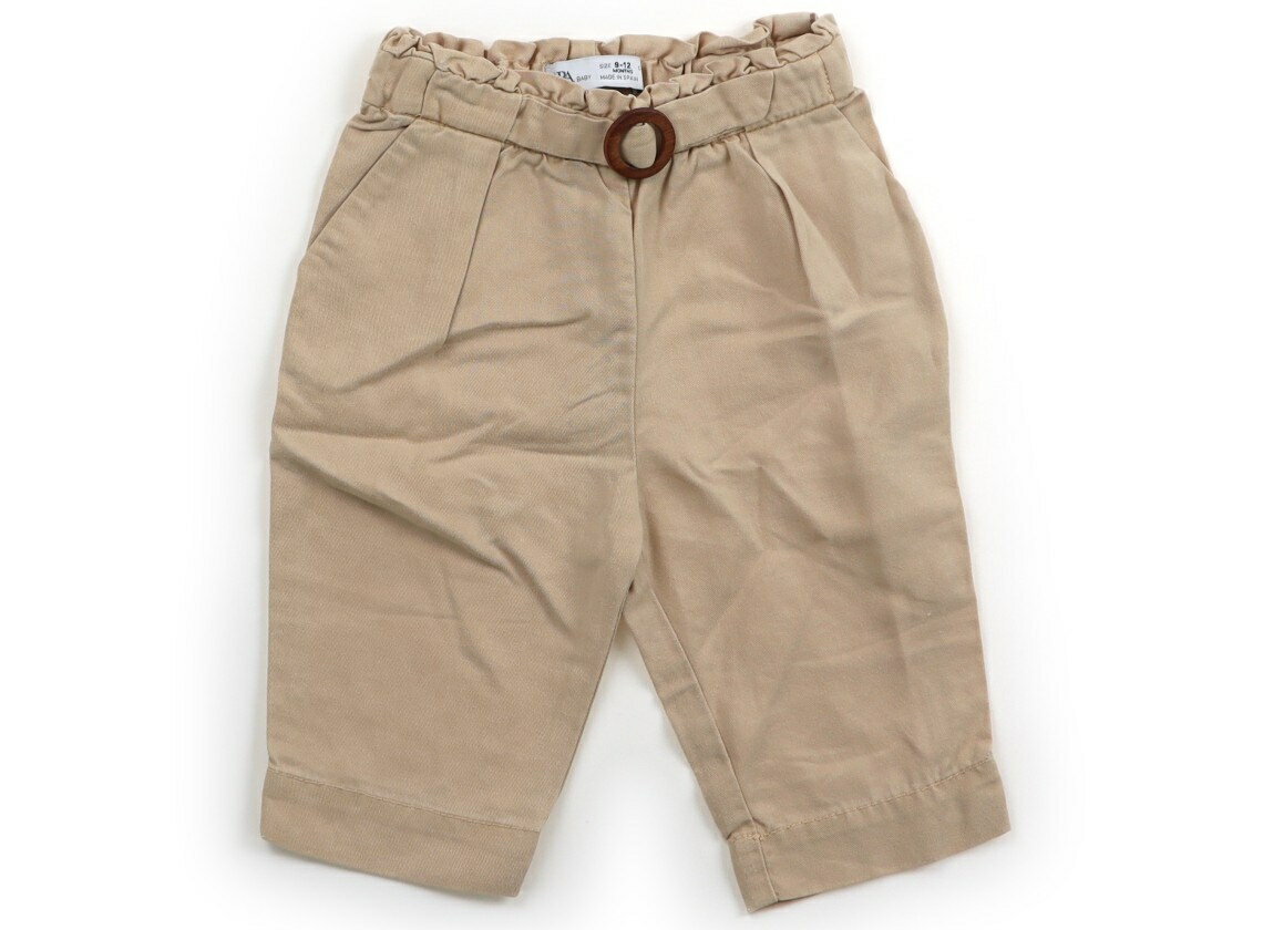 ザラ ZARA パンツ 80 女の子 ベージュ 子供服 ベビー服 キッズ アウトレット ユーズド 【中古】キッズ・ベビー・マタニティ