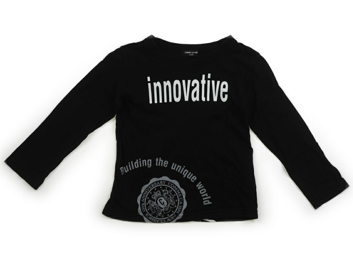 コムサイズム COMME CA ISM Tシャツ・カットソー 110 男の子 黒系 子供服 ベビー服 キッズ アウトレット ユーズド 【中古】キッズ・ベビー・マタニティ