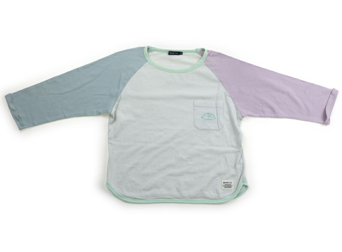 ビームス BEAMS Tシャツ・カットソー 150 女の子 パープル、ミントブルー、ミントグリーン 子供服 ベビー服 キッズ アウトレット ユーズド 【中古】キッズ・ベビー・マタニティ