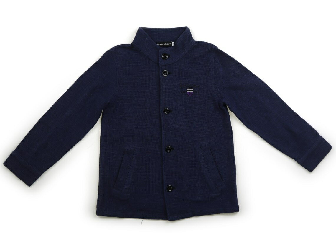Rakuten - べべ BeBe カーディガン 120 男の子 紺 子供服 ベビー服 キッズ アウトレット ユーズド 【中古】キッズ・ベビー・マタニティ
