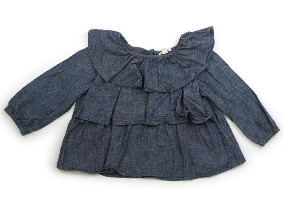 Jクルー J.Crew/Crewcuts シャツ・ブラウス 130 女の子 ブルー 子供服 ベビー服 キッズ アウトレット ..