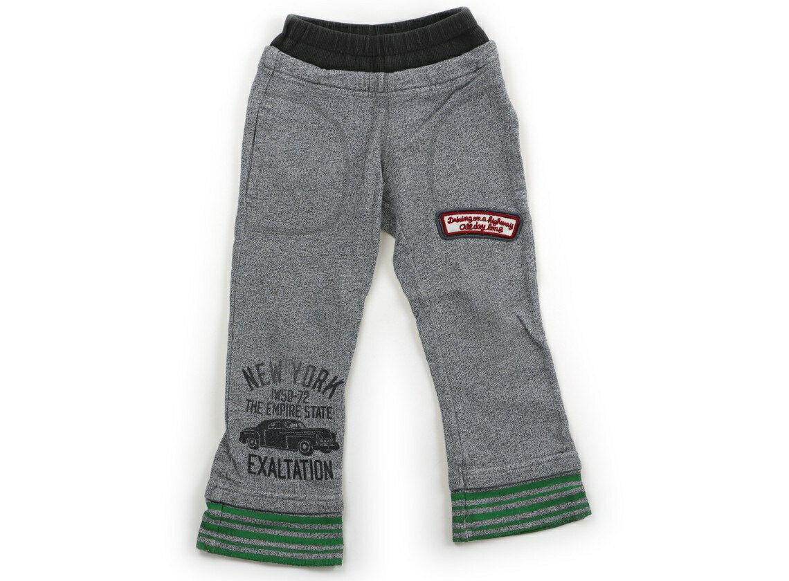 ジャンクストア JUNK STORE スウェットパンツ 95 男の子 モノクロMIX・グレー 子供服 ベビー服 キッズ アウトレット ユーズド 【中古】キッズ・ベビー・マタニティ